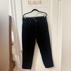 Banana Republic Black Corduroy Trousers